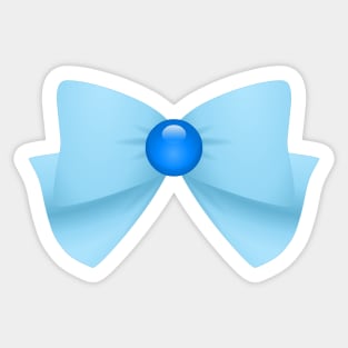 Sailor Mercury-inspired Ribbon Sticker